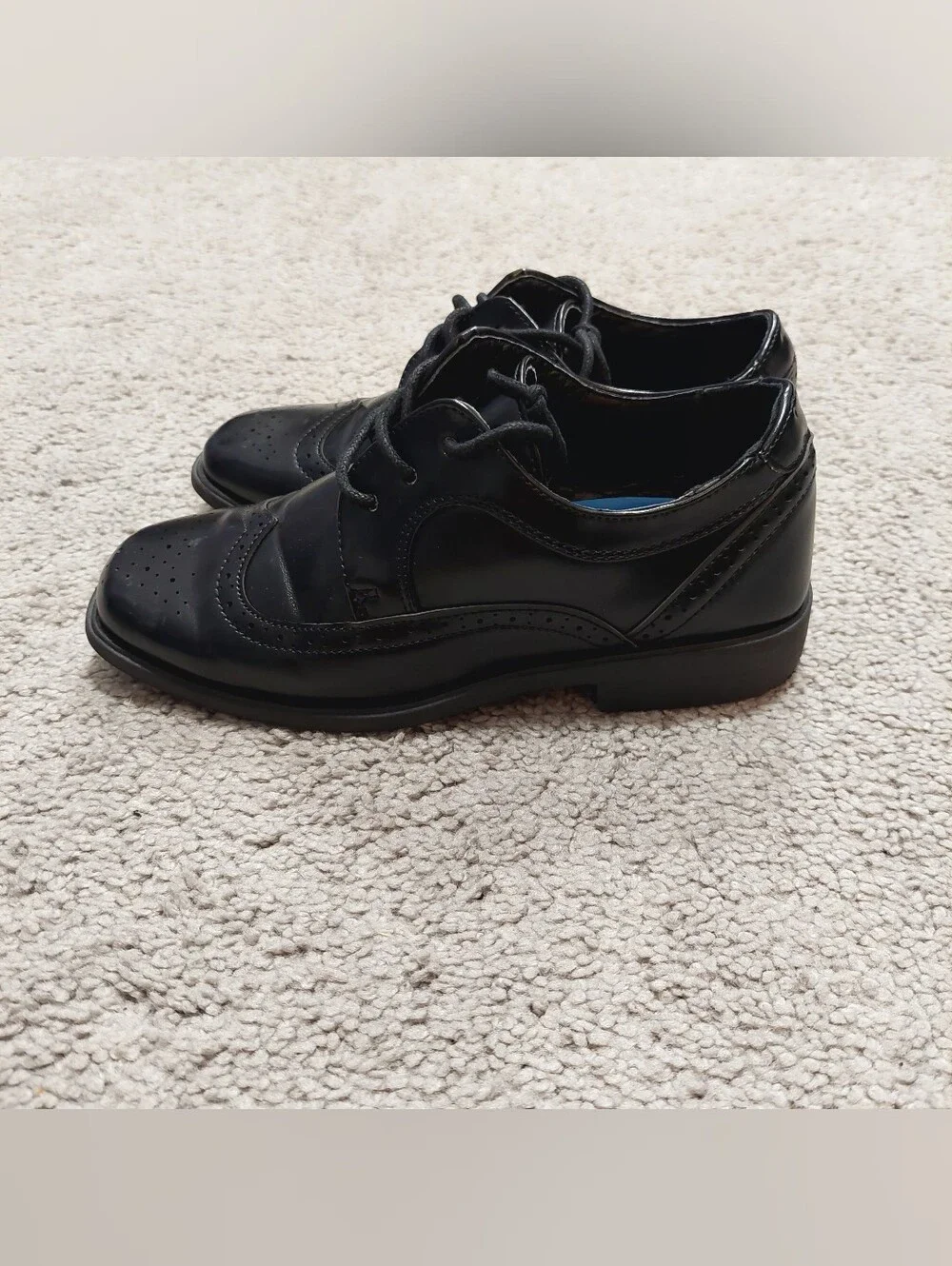 Josmo Boy's Dress Shoes Size 1 Black